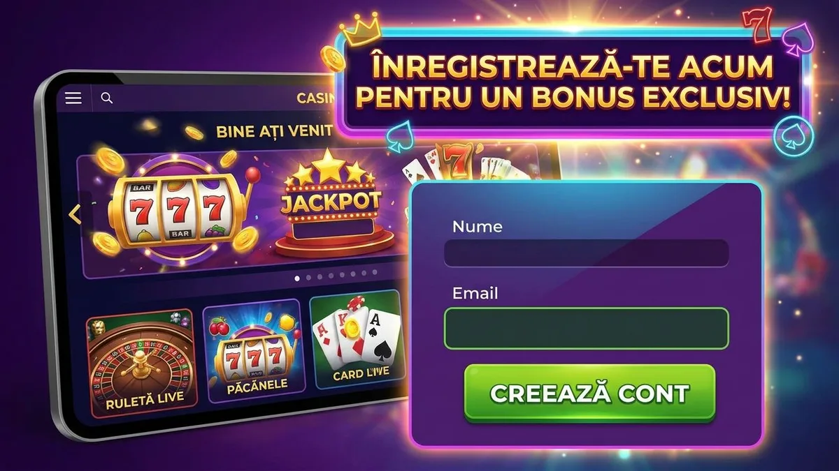 Înregistrare cu bonus